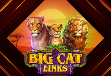 new game "Big Cat Links" at Golden Euro Casino