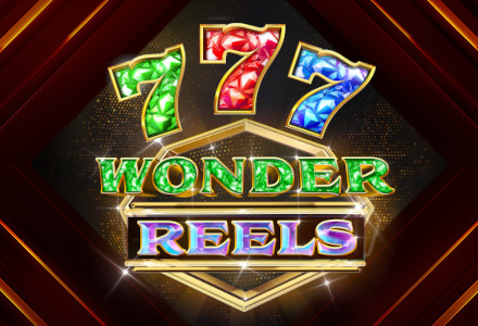 New Game at Golden Euro "Wonder Reels", shiny glittery letters